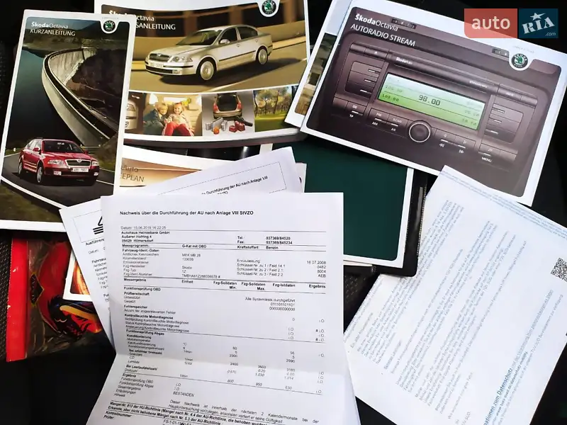Универсал Skoda Octavia 2008 в Житомире документ