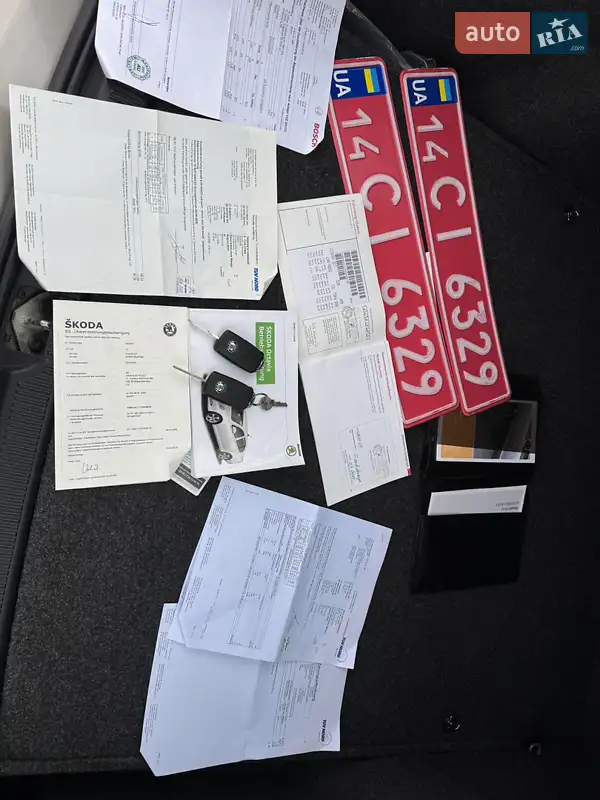 Универсал Skoda Octavia 2009 в Умани документ