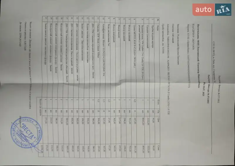 Универсал Skoda Octavia 2015 в Житомире документ