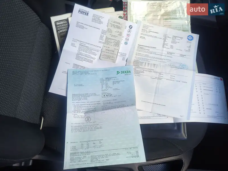 Универсал Skoda Octavia 2007 в Чернигове документ