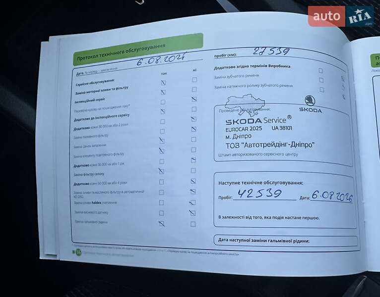 Лифтбек Skoda Octavia 2021 в Днепре