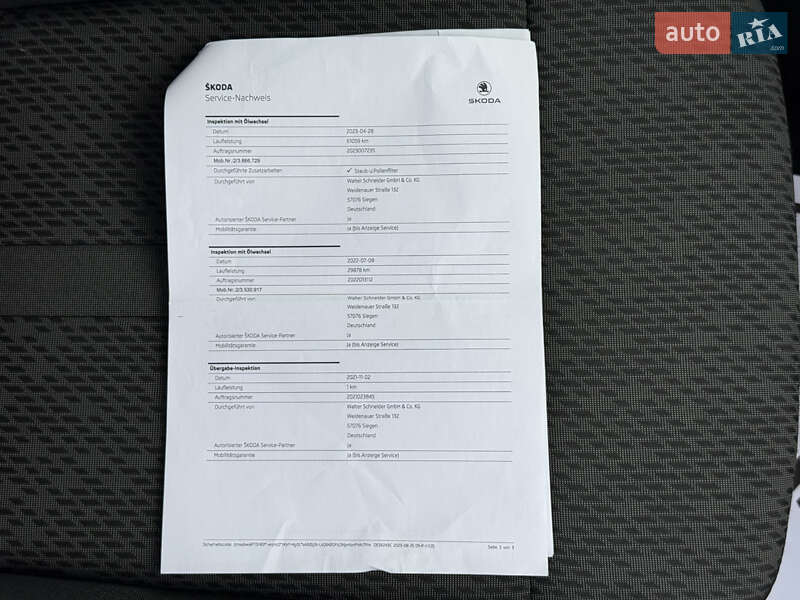 Универсал Skoda Octavia 2022 в Луцке фото 95 Универсал Skoda Octavia 2022 в Луцке