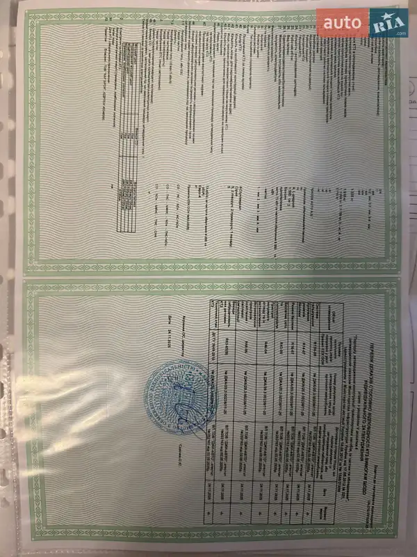 Универсал Skoda Octavia 2009 в Виннице документ