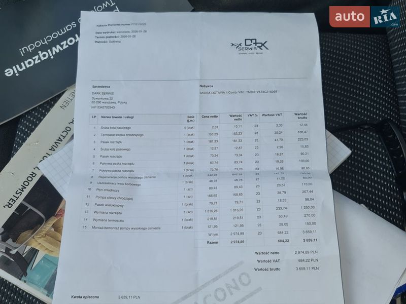 Универсал Skoda Octavia 2012 в Остроге