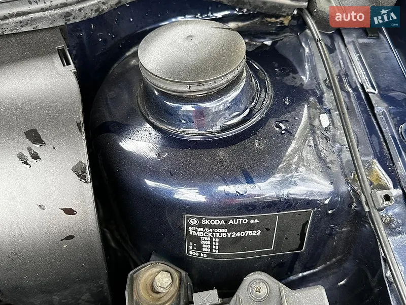 Skoda Octavia 2000 VIN TMBCK11U5Y2407522 фото оголошення 13 з 53