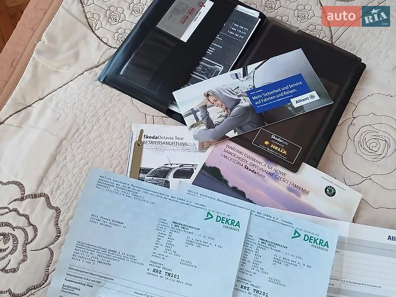 Универсал Skoda Octavia 2005 в Тернополе документ