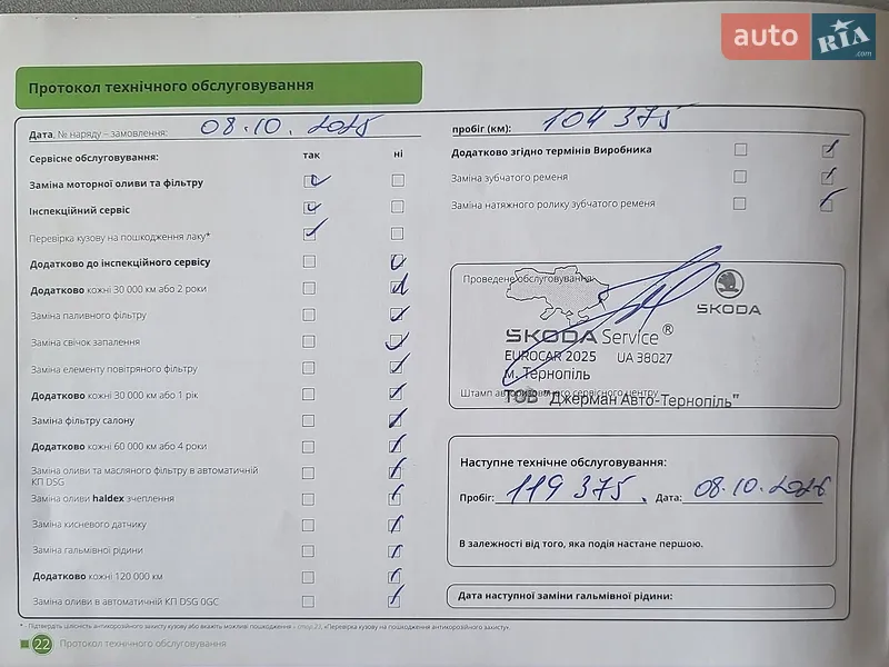 Лифтбек Skoda Octavia 2021 в Киеве документ