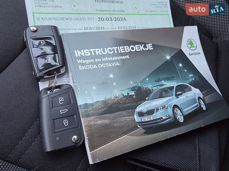 Универсал Skoda Octavia 2019 в Днепре документ 2 фото Универсал Skoda Octavia 2019 в Днепре документ