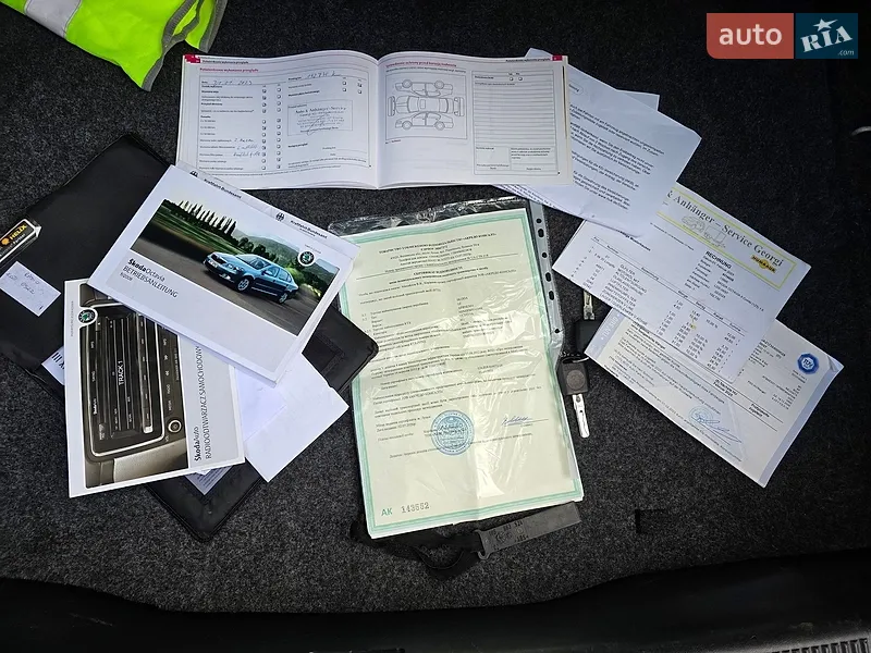 Универсал Skoda Octavia 2010 в Тернополе документ