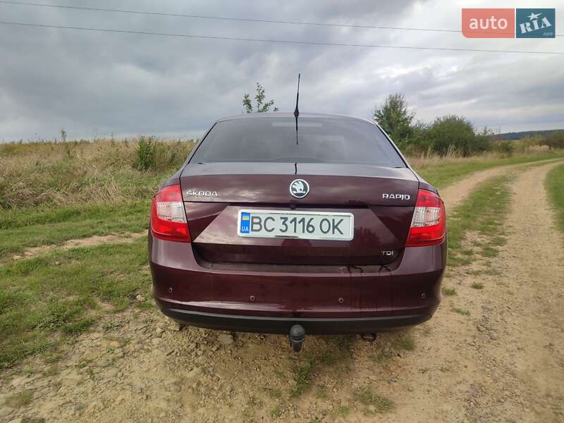 Лифтбек Skoda Rapid 2013 в Стебнику