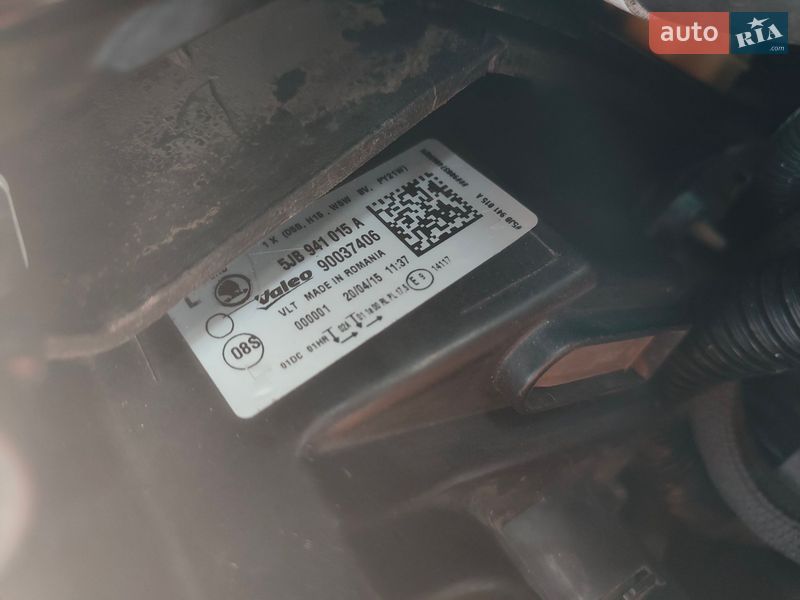 Хэтчбек Skoda Rapid 2015 в Виннице