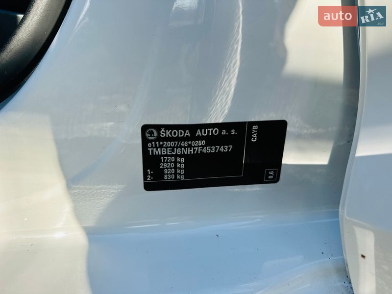 Хетчбек Skoda Rapid 2015 в Іршаві фото 19 Хетчбек Skoda Rapid 2015 в Іршаві