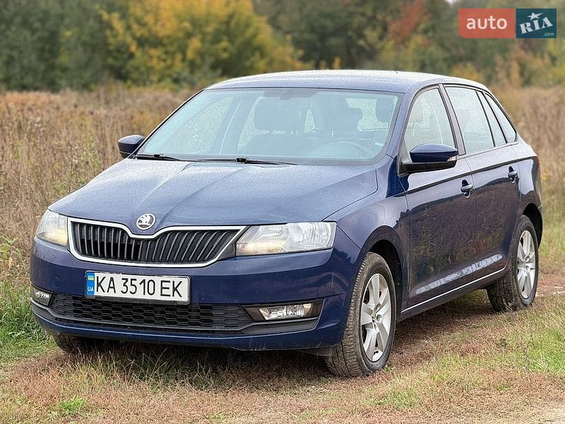 2017 Skoda Rapid, VIN TMBEC2NH1JB150017:plate — фото 1 (autoria)