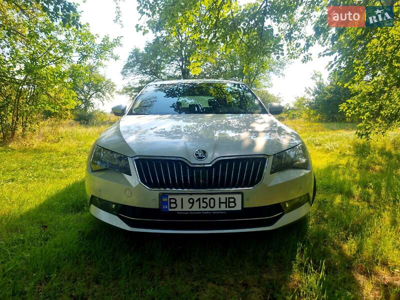 Универсал Skoda Superb 2016 в Кременчуге