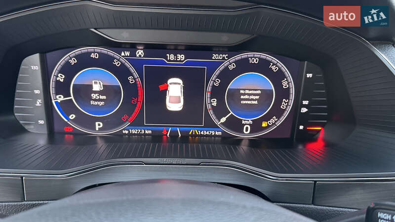 Лифтбек Skoda Superb 2019 в Сваляве