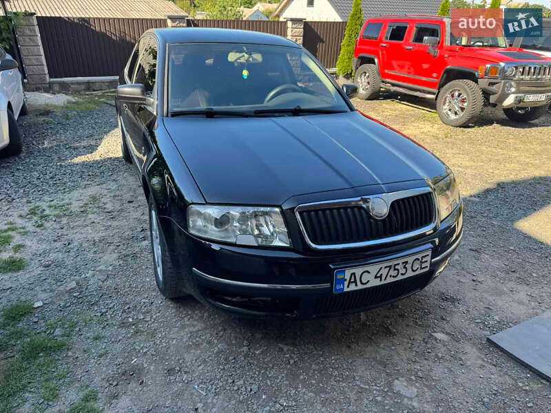 Лифтбек Skoda Superb 2004 в 