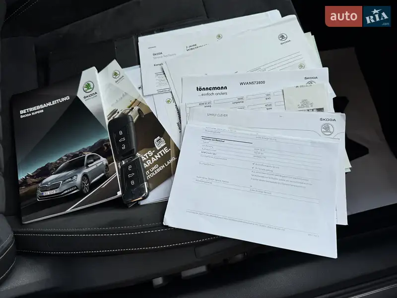 Универсал Skoda Superb 2022 в Луцке документ