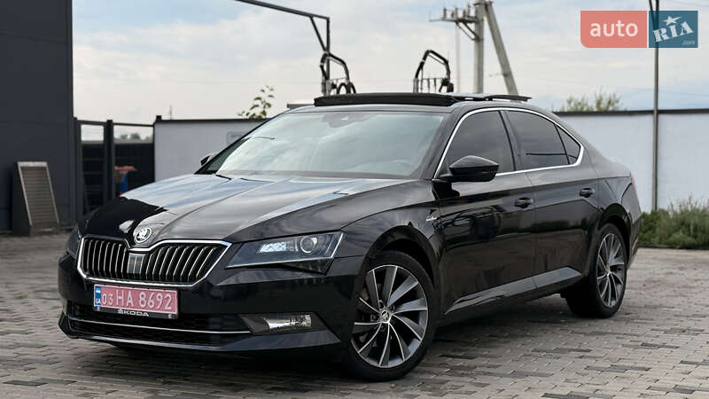Лифтбек Skoda Superb 2017 в 