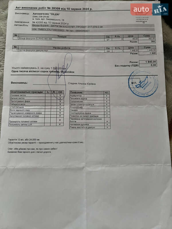 Ліфтбек Skoda Superb 2003 в Києві фото 54 Ліфтбек Skoda Superb 2003 в Києві