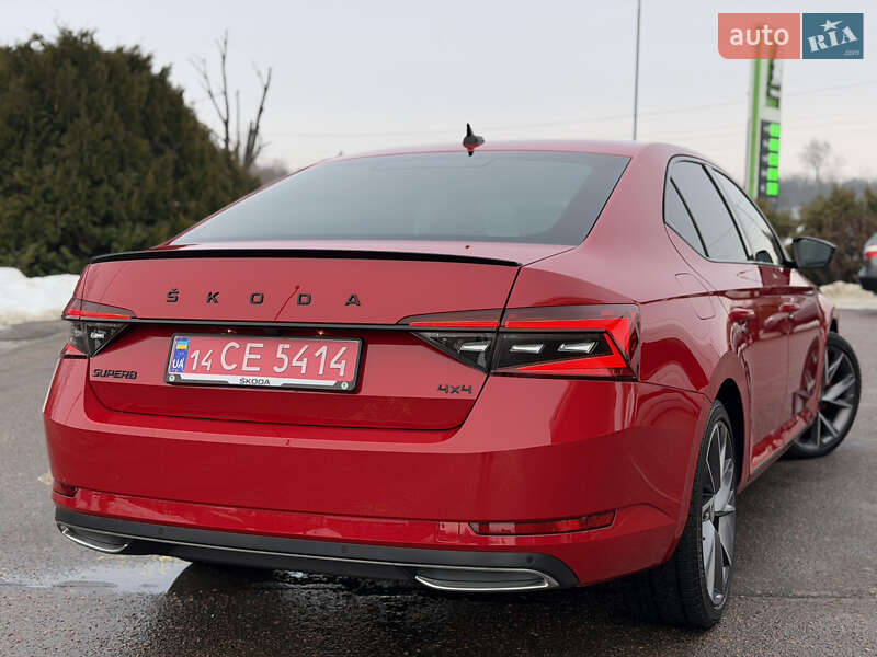 Лифтбек Skoda Superb 2022 в Дрогобыче