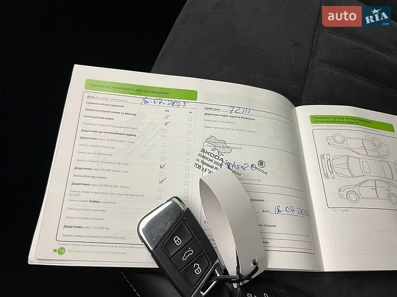 Лифтбек Skoda Superb 2022 в Киеве документ