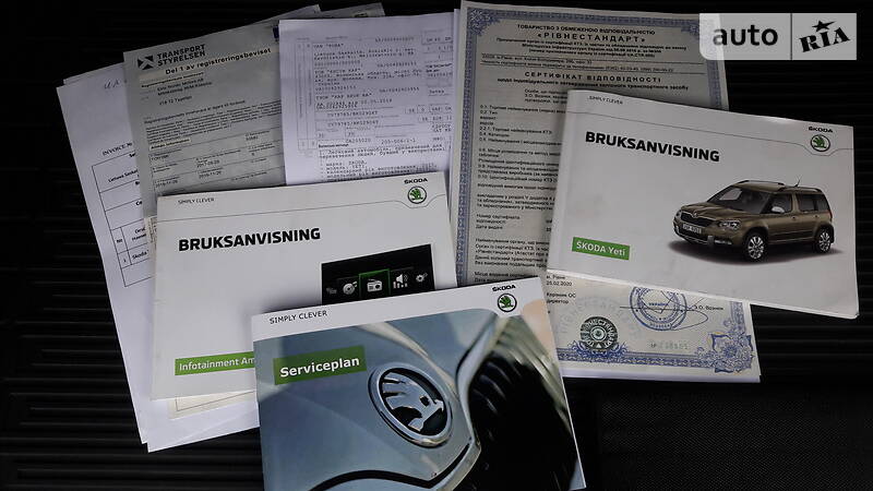 Позашляховик / Кросовер Skoda Yeti 2017 в Радивиліві