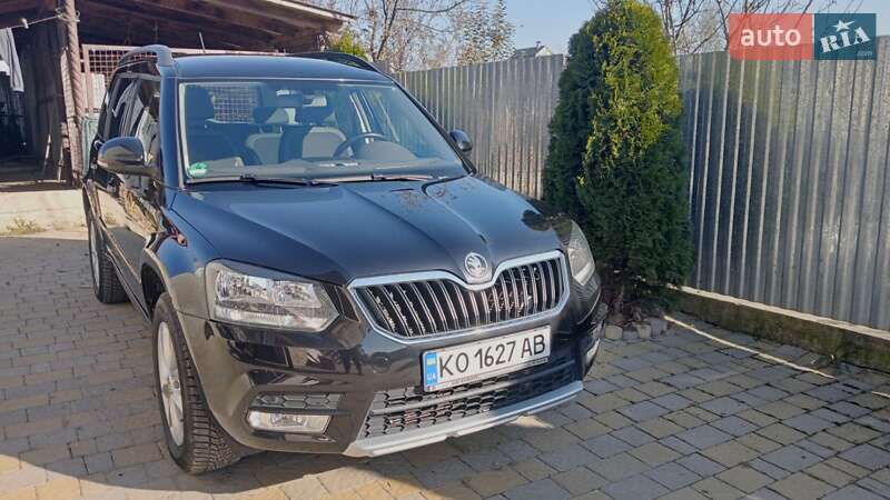 Позашляховик / Кросовер Skoda Yeti 2016 в Хусті
