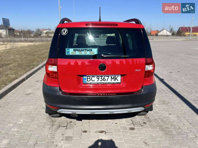 Внедорожник / Кроссовер Skoda Yeti 2010 в Городке