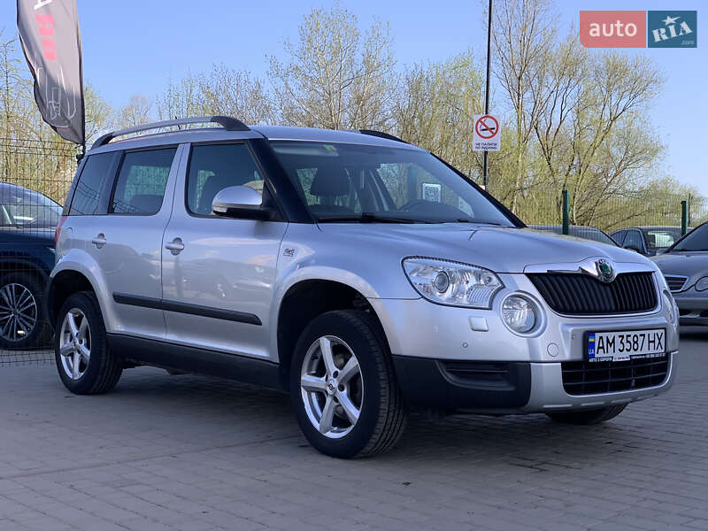 Позашляховик / Кросовер Skoda Yeti 2012 в Бердичеві