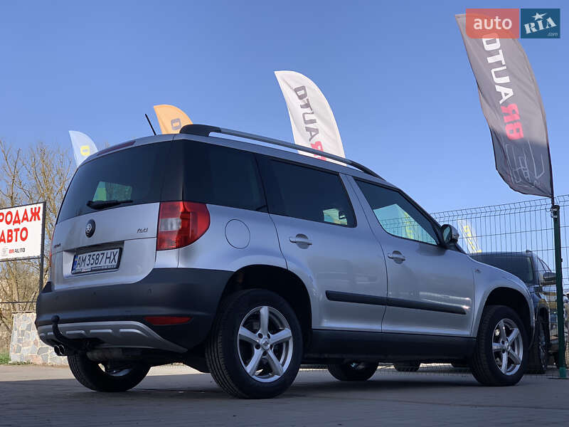 Позашляховик / Кросовер Skoda Yeti 2012 в Бердичеві