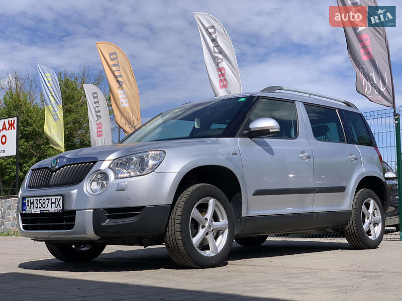 Позашляховик / Кросовер Skoda Yeti 2012 в Бердичеві