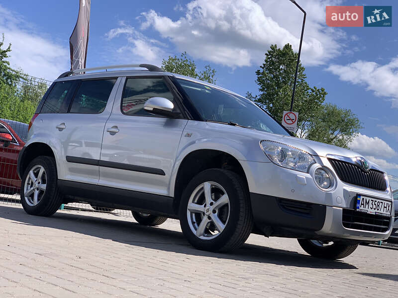 Позашляховик / Кросовер Skoda Yeti 2012 в Бердичеві