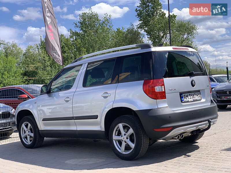 Позашляховик / Кросовер Skoda Yeti 2012 в Бердичеві