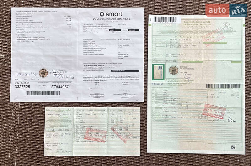Купе Smart EQ Fortwo 2020 в Одессе