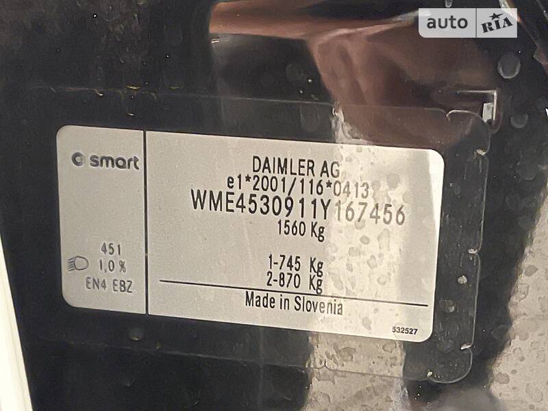 Хетчбек Smart Forfour 2018 в Києві