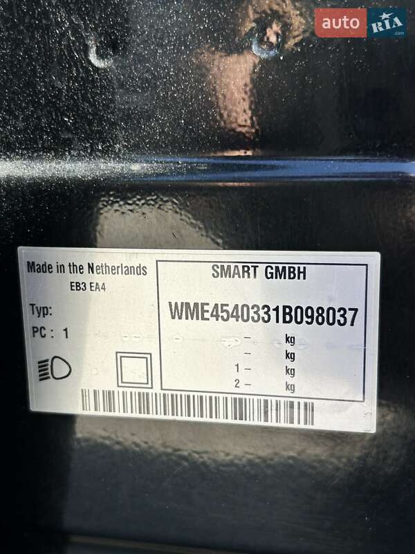 Хетчбек Smart Forfour 2006 в Сумах