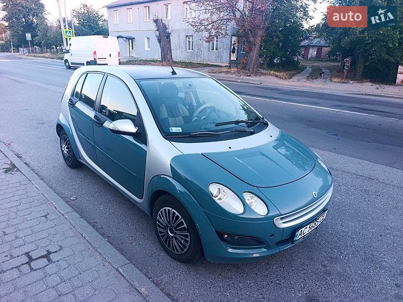 2005 Smart Forfour, VIN WME4540001B125455:plate — zdjęcie 1 (autoria)