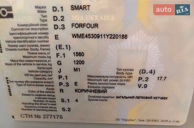 Хэтчбек Smart Forfour 2018 в Одессе