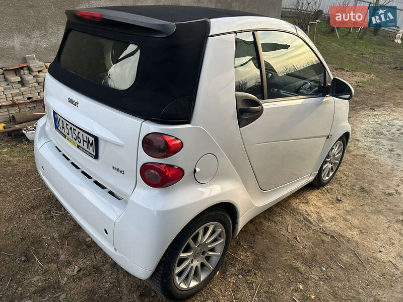 Кабриолет Smart Fortwo 2012 в Дрогобыче