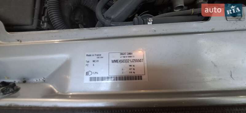 Купе Smart Fortwo 2006 в Кам'янському