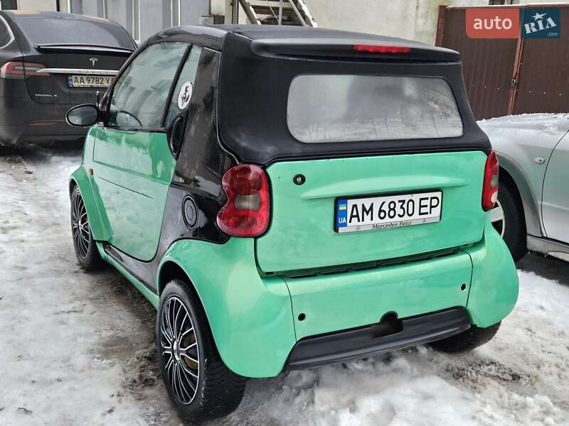 Кабриолет Smart Fortwo 2000 в Киеве