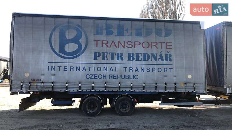 Тентований борт (штора) - прицеп Sommer ZW 1997 в Луцьку