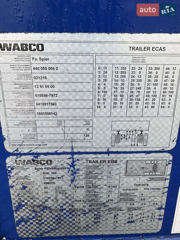 Изотермическая будка Spier SGL 2005 в Одессе фото 18 Изотермическая будка Spier SGL 2005 в Одессе