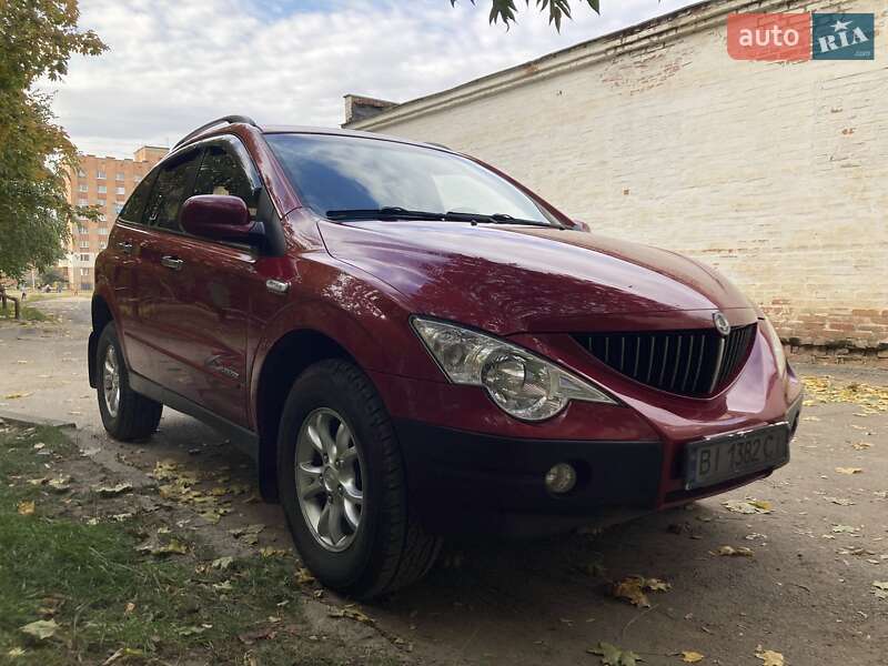 Внедорожник / Кроссовер SsangYong Actyon 2010 в Полтаве