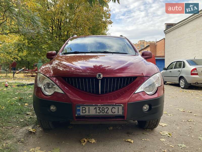 Внедорожник / Кроссовер SsangYong Actyon 2010 в Полтаве