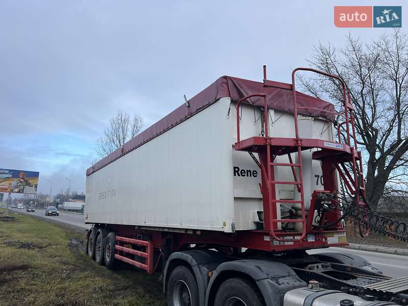 Самосвал полуприцеп STAS Alum 2009 в Хусте