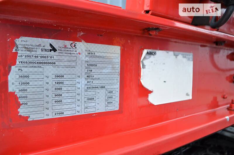 Самоскид напівпричіп STAS S300 2013 в Львові