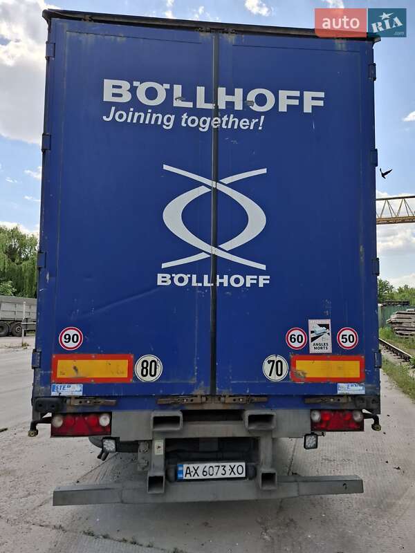 Тентованный борт (штора) - полуприцеп Stern SA334 2007 в Харькове