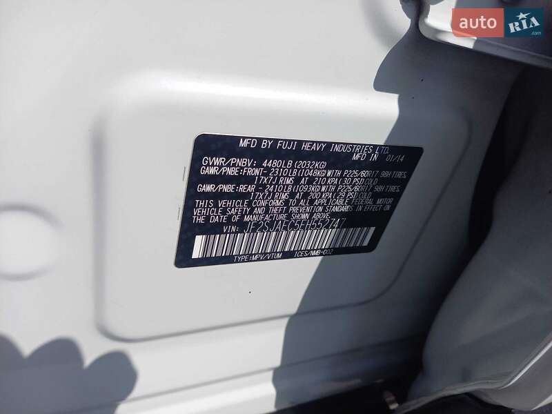 Внедорожник / Кроссовер Subaru Forester 2014 в Черкассах фото 24 Внедорожник / Кроссовер Subaru Forester 2014 в Черкассах