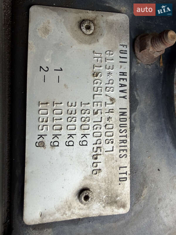 Позашляховик / Кросовер Subaru Forester 2006 в Лубнах